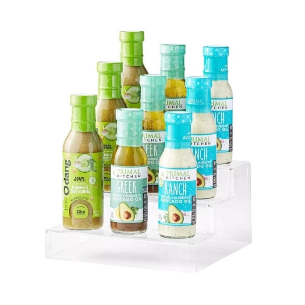 The Home Edit 2 piece pantry storage clear acrylic organizers